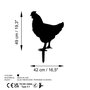 Aberto Design Chicken 01 Negro